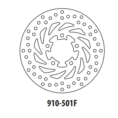 Brzdový kotúč GOLDFREN 910-501F predné 220 mm
