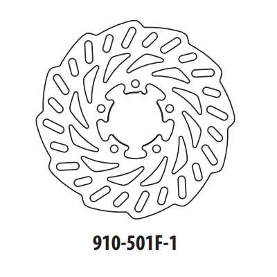 Brzdový kotúč GOLDFREN 910-501F-1 predné 220 mm