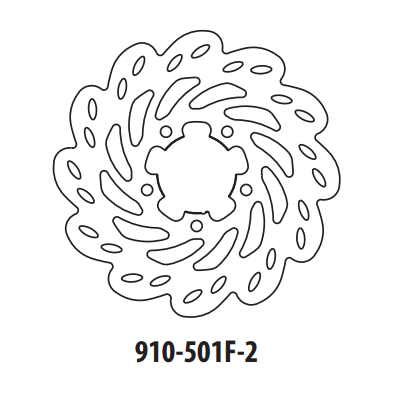 Brzdový kotúč GOLDFREN 910-501F-2 predné 220 mm