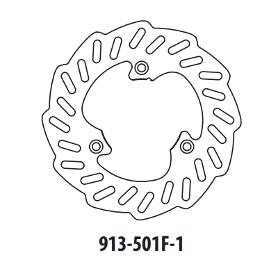 Brzdový kotúč GOLDFREN 913-501F-1 predné 218 mm