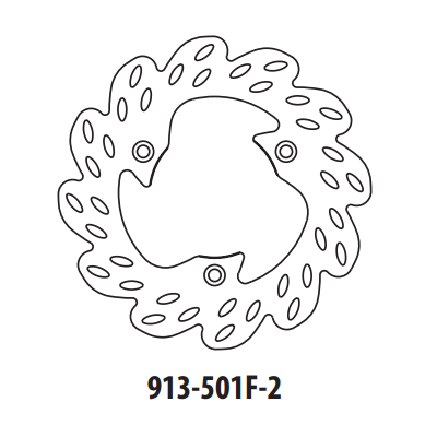 Brzdový kotúč GOLDFREN 913-501F-2 predné 218 mm