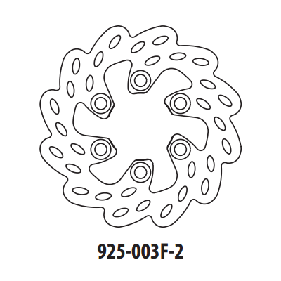 Brzdový kotúč GOLDFREN 925-003F-2 predné 180 mm