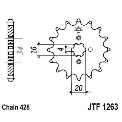 Kolečko JT JTF 1263