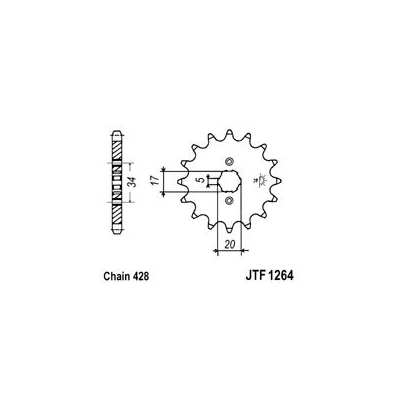 Kolečko JT JTF 1264