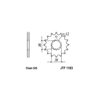 Kolečko JT JTF 1183