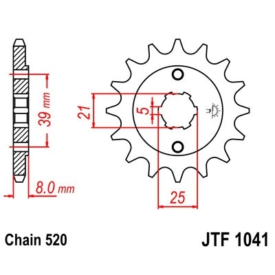 Kolečko JT JTF 1041