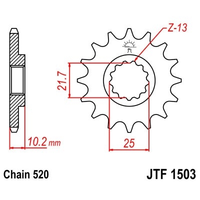 Kolečko JT JTF 1503