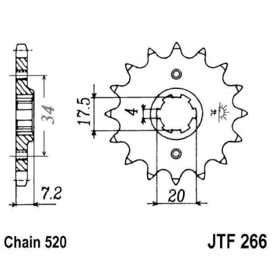 Koliečko JT JTF 266