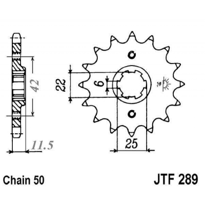 Kolečko JT JTF 289