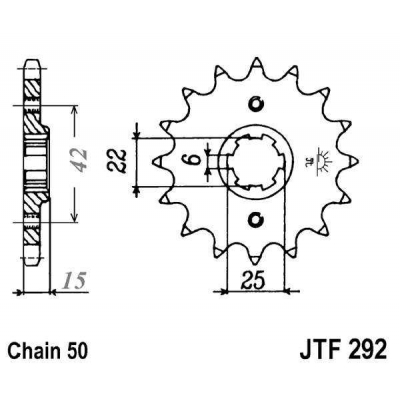 Kolečko JT JTF 292