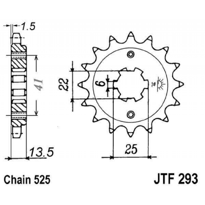 Kolečko JT JTF 293