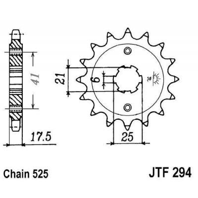 Kolečko JT JTF 294
