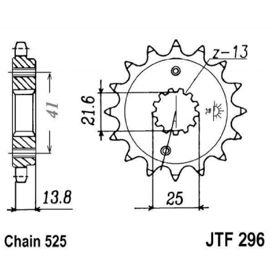Kolečko JT JTF 296