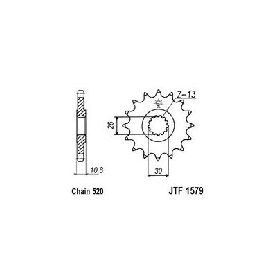 Kolečko JT JTF 1579