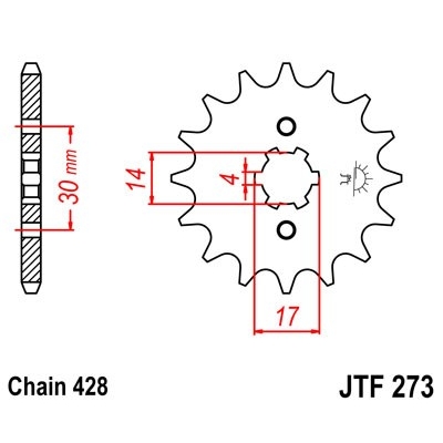 Kolečko JT JTF 273
