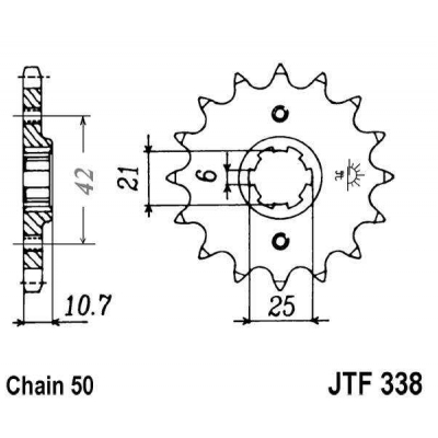 Kolečko JT JTF 338