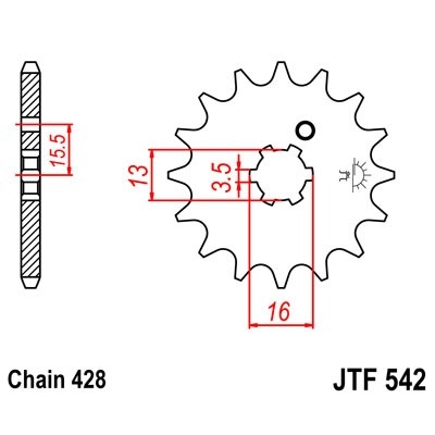 Kolečko JT JTF 542