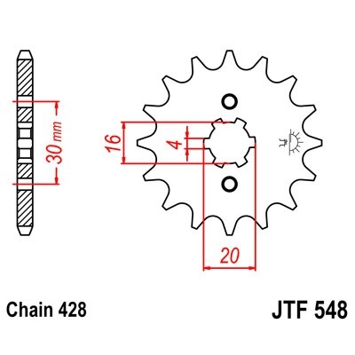 Kolečko JT JTF 548