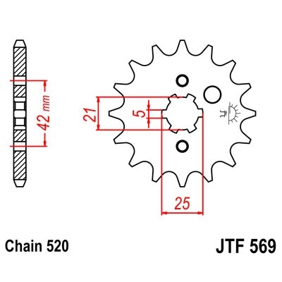 Kolečko JT JTF 569