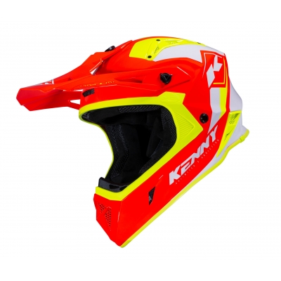 Prilba KENNY Titanium 23 Neon Yellow Red