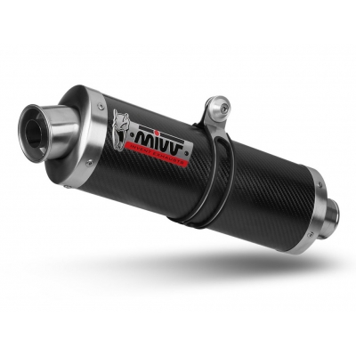 Koncovka výfuku MIVV OVAL AY.013.L3 Karbón