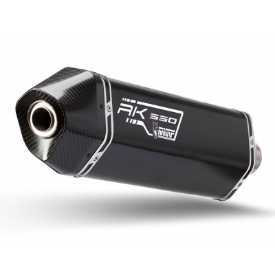 Koncovka výfuku MIVV SPEED EDGE O.008.LRB Oceľovo čierna