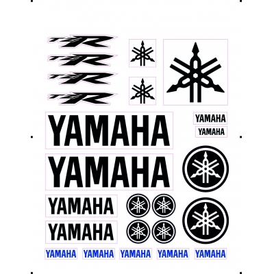 Nálepky Yamaha
