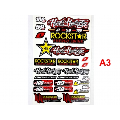 Nálepky Rockstar Energy 2