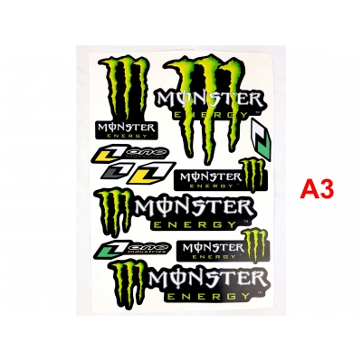 Nálepky Monster Energy