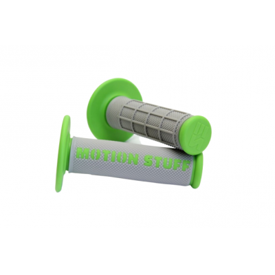 Motokrosové rukoväte - supersoft MOTION STUFF Šedo/zelené