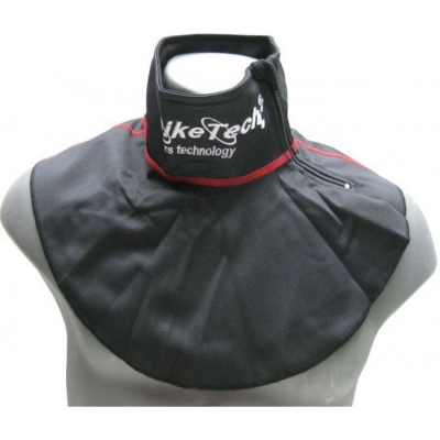 Nákrčník UNI BIKETECH WINDPROOF, čierny