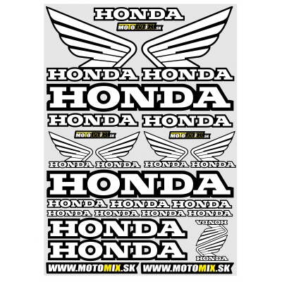 Nálepky Honda1