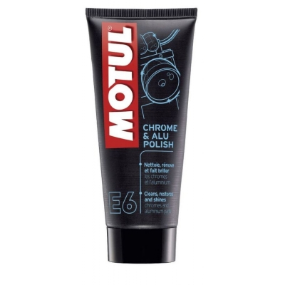 Motul E6 Chrome & Alu Polish 100ml, na motorku