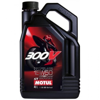 Olej Motul 300V FACTORY LINE 15W-50 4T 4L