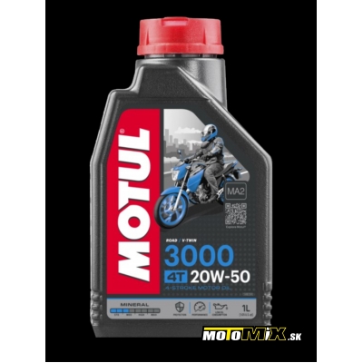 MOTUL 3000 20W-50 4T 1L