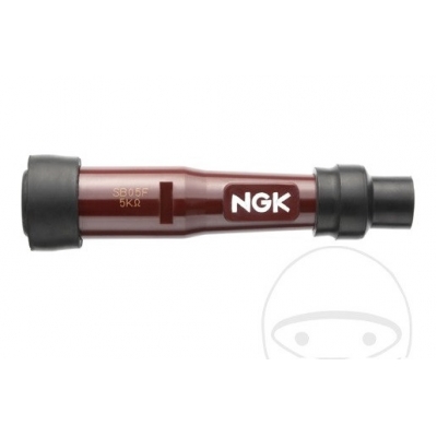 Koncovky k zapaľovacím sviečkam NGK SD05F-R červená