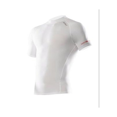 Kompresné tričko ORTEMA 2XU - krátky rukáv - biele