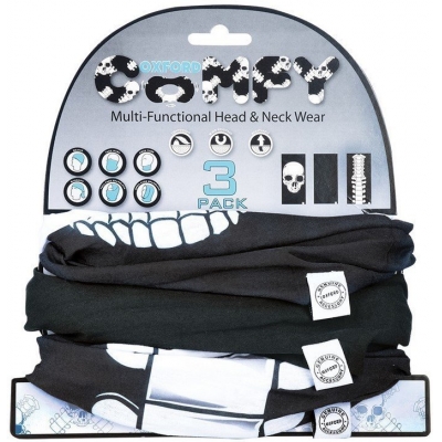 Šatka OXFORD COMFY SKELETON