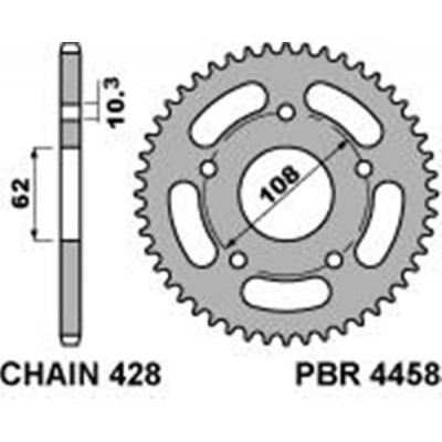 Rozeta PBR 4458 50z.