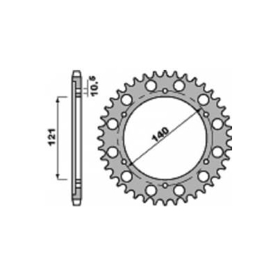 Rozeta PBR 4435 40z.