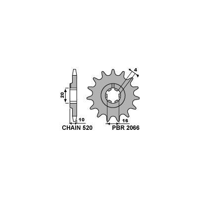 Kolečko PBR 2066 11-13z.