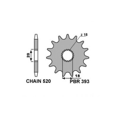 Kolečko PBR 393 13-16z.