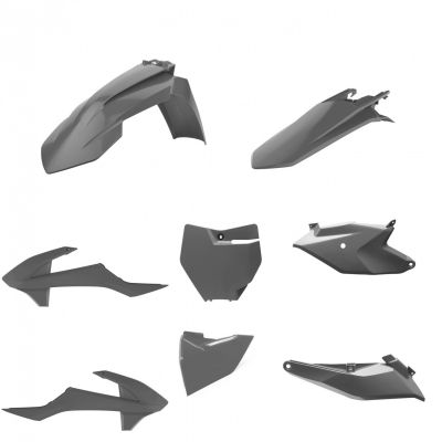 Sada plastov POLISPORT šedá