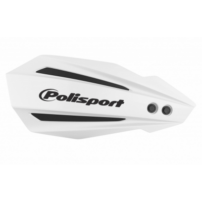 Chránič páčiek POLISPORT MX BULLIT s montážnym systémom biela
