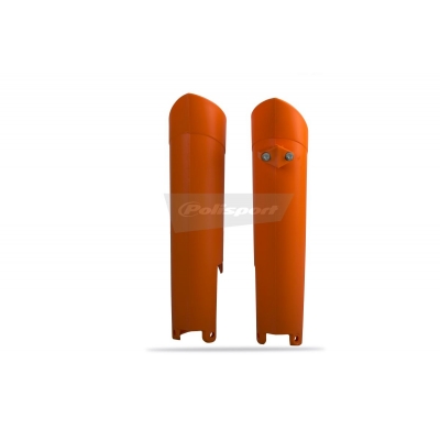 kryty  prednej vidlice POLISPORT (pár) oranžová KTM