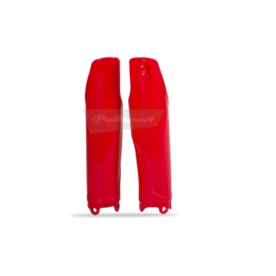 kryty  prednej vidlice POLISPORT (pár) červená CR04