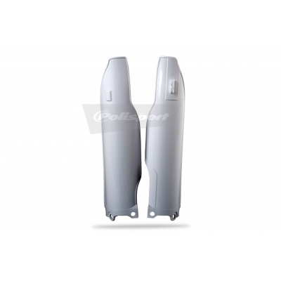 kryty  prednej vidlice POLISPORT (pár) biela