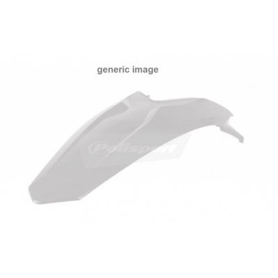 Zadný blatník POLISPORT biela