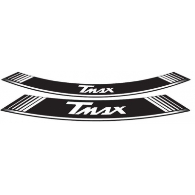 Linka na ráfik PUIG T-MAX 5532B biela linky na ráfik - sada 8ks