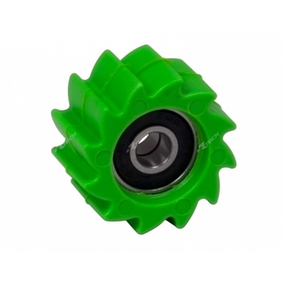 Vodítko reťaze kolečko zelena KXF 07-25